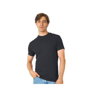 Футболка HD Fit короткий рукав с эластаном, темно-серый (размер L)