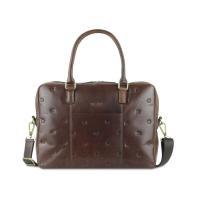 Сумка Mano Don Leon, натуральная кожа в коричневом цвете, 42 х 30 х 11, 5 см