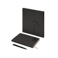 Подарочный набор Bradburry &amp; Co с блокнотом А5 и ручкой, черный