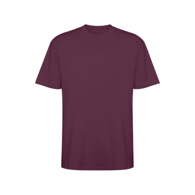 Футболка оверсайз Bull унисекс, сливовый (размер S)