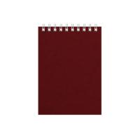 Бизнес - блокнот Альт А6 (94 х 130 мм) Office 60 л. , бордовый