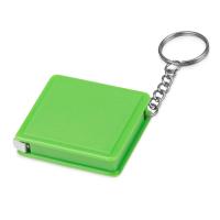 Брелок-рулетка, 1 м. , зеленое яблоко