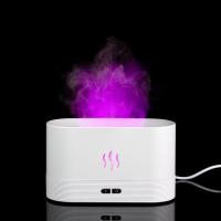 Увлажнитель-ароматизатор с имитацией пламени Fuego ver. 2, белый