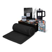 Подарочный набор Re: y. Vive с пледом, френч-прессом и кофе