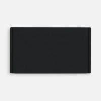 Лейбл из ПВХ Dzeta, M, черный