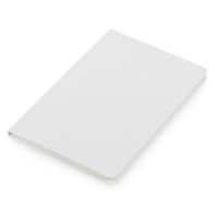 Блокнот Wispy, твердая обложка A5, 64 листа в линейку, белый