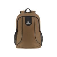 Рюкзак TORBER ROCKIT с отделением для ноутбука 15, 6, коричневый, полиэстер 600D, 46 х 30 x 13