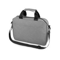 Сумка Брейв для документов и ноутбука 13, 3, светло-серый/черный