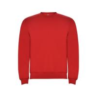 Свитшот с начесом Clasica унисекс, красный