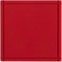 Лейбл из ПВХ Dzeta, L, красный