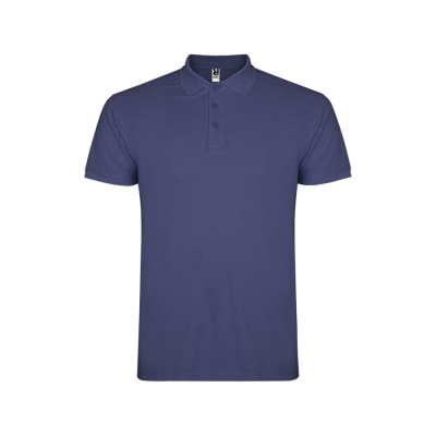 Рубашка поло Star мужская, индиго (размер S)