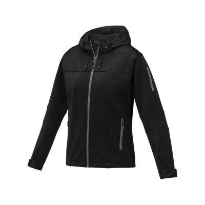 Match Женская куртка софтшел, черный (размер XS)