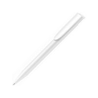 Ручка пластиковая шариковая UMA Happy, белый