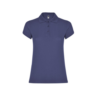 Рубашка поло Star женская, индиго (размер S)