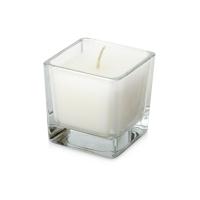 Свеча парафиновая парфюмированная в стекле Palo,  прозрачная