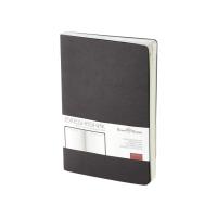 Ежедневник А5 недатированный Megapolis Velvet Flex, серый