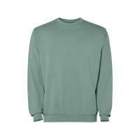 Свитшот Jaya унисекс, сине-зеленый выстиранный