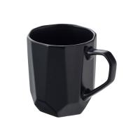 Кружка с гранями Amery, 310мл, черный матовый