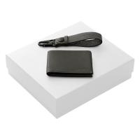 Подарочный набор Long River: кошелек, ремешок для ключей, белая коробка