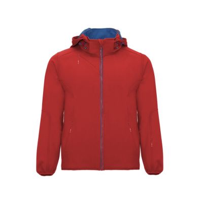 Куртка софтшелл Siberia мужская, красный (размер S)