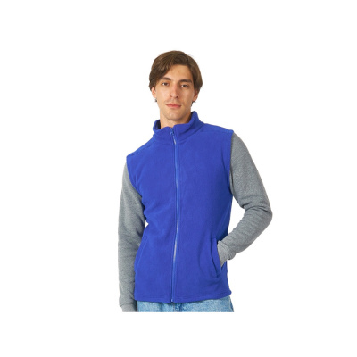 Жилет флисовый Ibiza мужской, синий (размер S)