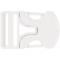 Застежка-пряжка односторонняя Triden, белый
