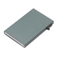 Картхолдер Florence с RFID- защитой из алюминия, цвет оружейной стали