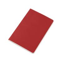 Блокнот в гибкой обложке A5 Виспи 2. 0 в клетку, красный