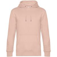 Толстовка с капюшоном унисекс King, розовая