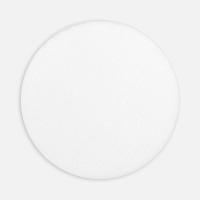 Наклейка тканевая Lunga Round, M, белая