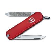 Нож-брелок VICTORINOX Escort, 58 мм, 6 функций, красный
