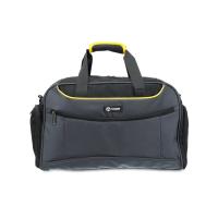 Сумка спортивная TORBER, серый, полиэстер, 48 х 24 х 30 см