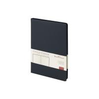 Ежедневник А5 датированный Megapolis Nappa на 2026, темно-синий navy