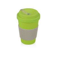 Термокружка Muffin из натуральных волокон, зеленое яблоко (Р)