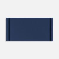 Лейбл из ПВХ Dzeta, XS, темно-синий