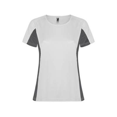 Футболка Shanghai женская, белый/графитовый