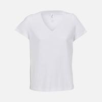 Футболка женская Regent Women с V-образным вырезом, белая