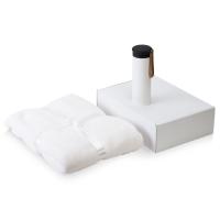 Подарочный набор с пледом, термосом Cozy hygge 2. 0, белый