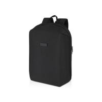 Рюкзак Luma для ноутбука с диагональю экрана 15 дюймов с защитой от кражи объемом 10 л из материала, переработанного по стандарту GRS - сплошной черный