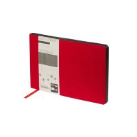 Скетчбук Sketch &amp; Art в мягком переплете 210х140 мм, 48 л. черной бумаги 200 гр. , красный