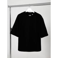 Футболка оверсайз унисекс Kosmos 2. 0, черная