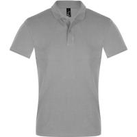 Рубашка поло мужская Perfect Men 180 серый меланж