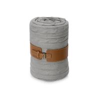 Плед акриловый Braid NEW, светло-серый