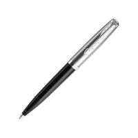 Шариковая ручка Parker 51 CORE BLACK CT, стержень: M, цвет чернил: black, в подарочной упаковке. 