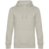 Толстовка с капюшоном унисекс King, дымчато-серая