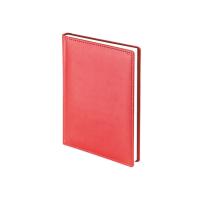 Ежедневник А5 датированный Velvet 2025, красный