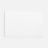 Наклейка тканевая Lunga, L, белая