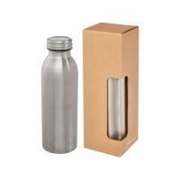 Бутылка Riti объемом 500 мл с медной обшивкой и вакуумной изоляцией, серебристый