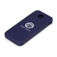 Внешний беспроводной аккумулятор с подсветкой лого Astro, 10000 мА·ч, темно-синий (Р)