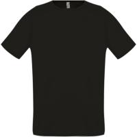 Футболка унисекс Sporty 140, черная